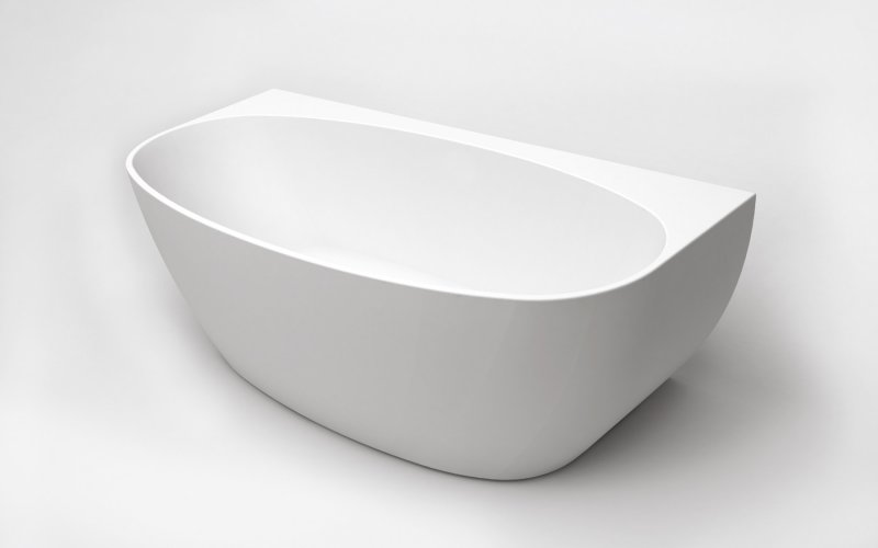 Дополнительное фото №2 Ванна акриловая пристенная Belbagno BB83-1700 170х80 без перелива
