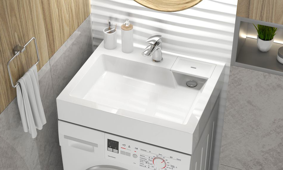 Дополнительное фото №1 Раковина подвесная Azario Slim 60х60х11