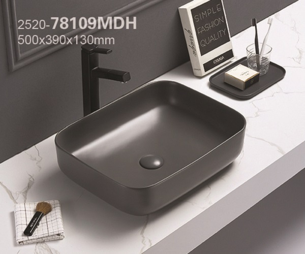 Дополнительное фото №1 Раковина накладная Azario 50х39х13