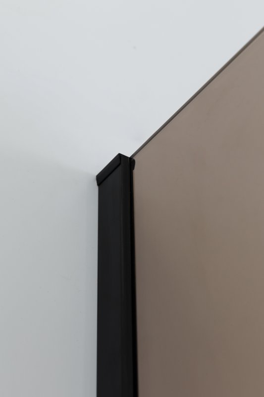 Дополнительное фото №1 Душевая дверь Cezares SLIDER-B-1-90/100-BR-NERO