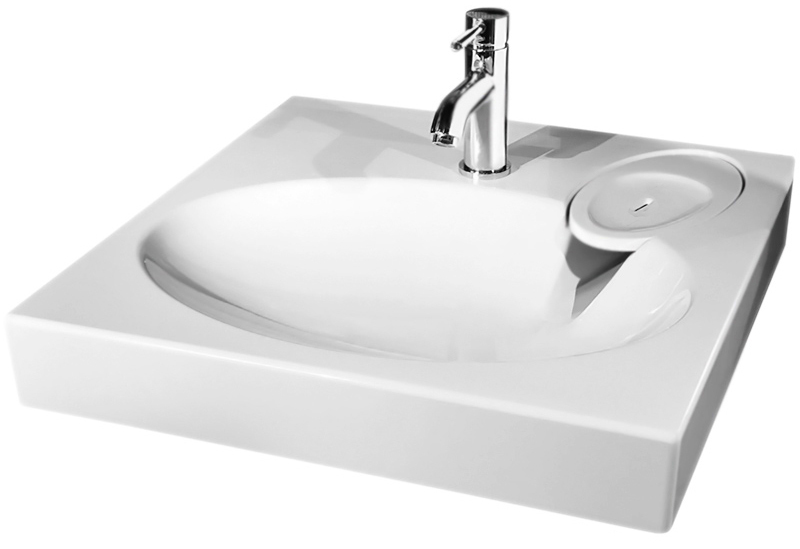 Фото Раковина подвесная Azario Elegance 59.2х59.2х9