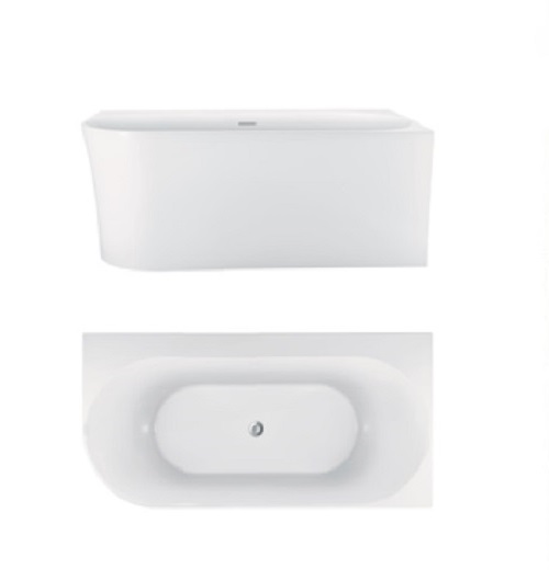 Дополнительное фото №1 Ванна акриловая отдельностоящая левая CHIEZZA Bonivera L 1700*780*600