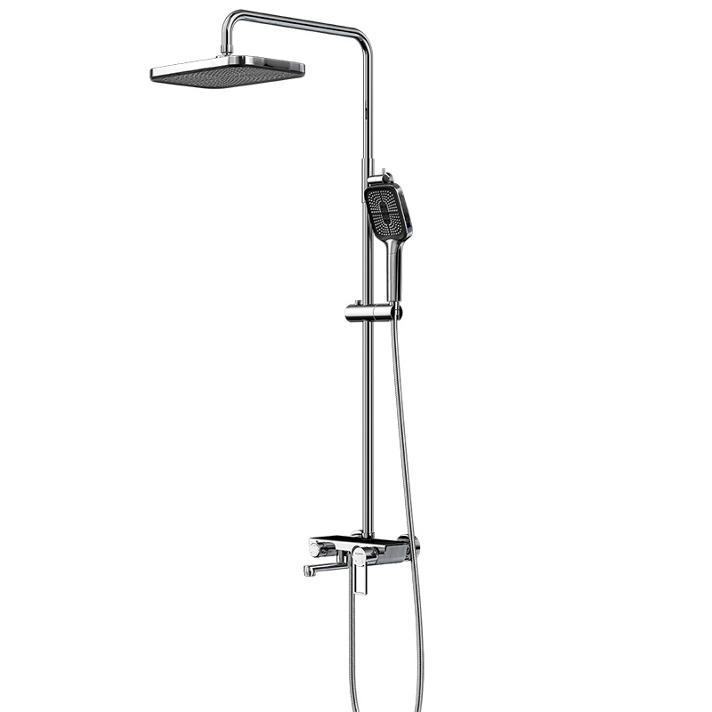 Дополнительное фото №3 Высокая душевая система Elghansa 2340715-2L -Gift с цифровым дисплеем (в подарок-банное полотенце)