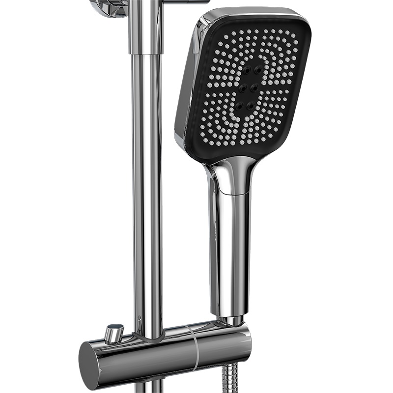 Дополнительное фото №9 Высокая душевая система Elghansa 2340715-2L -Gift с цифровым дисплеем (в подарок-банное полотенце)