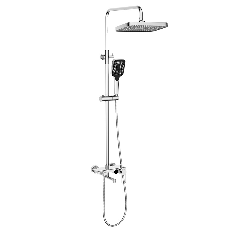 Дополнительное фото №11 Высокая душевая система Elghansa 2340715-2L -Gift с цифровым дисплеем (в подарок-банное полотенце)