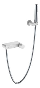 Смеситель для ванны с душем Boheme Stick White Diamond Chrome