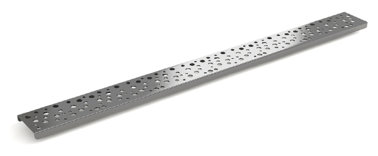 Дополнительное фото №3 Комбинированный пластиковый сливной канал, решетка из нержавеющей стали 5, L=550 mm
