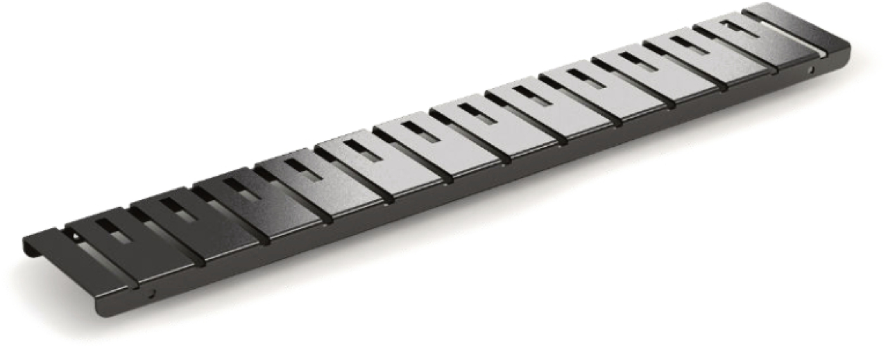 Дополнительное фото №3 Комбинированный пластиковый сливной канал, решетка из нержавеющей стали 6, черный, L=550 mm