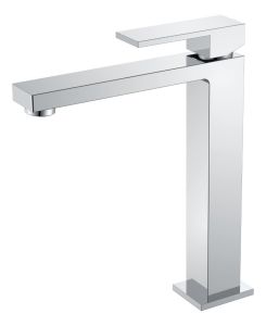 Смеситель для раковины Boheme Qubic Chrome высокий
