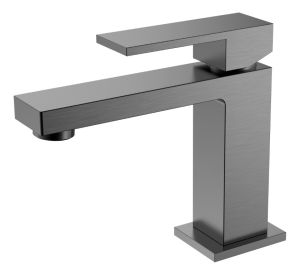 Смеситель для раковины Boheme Qubic Gun Metal
