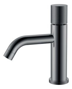Смеситель для раковины Boheme Stick Gun Metal с ручкой Touch
