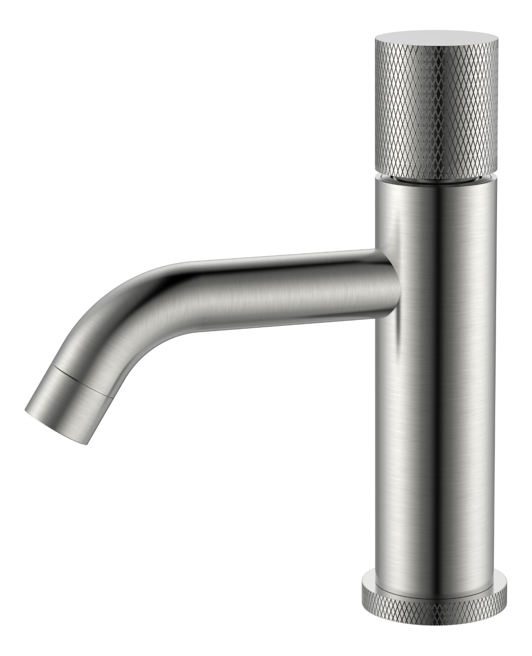 Фото Смеситель для раковины Boheme Stick Nikel Brush с ручкой Touch