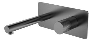 Встраиваемый смеситель для раковины Boheme Stick Gun Metal Touch