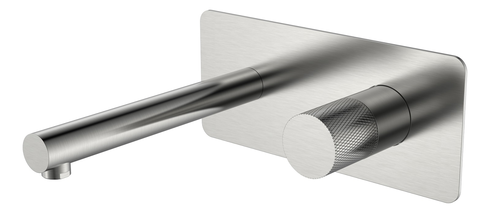 Фото Встраиваемый смеситель для раковины Boheme Stick Nikel Brush Touch
