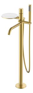 Смеситель напольный Boheme Stick Matt Gold Diamond