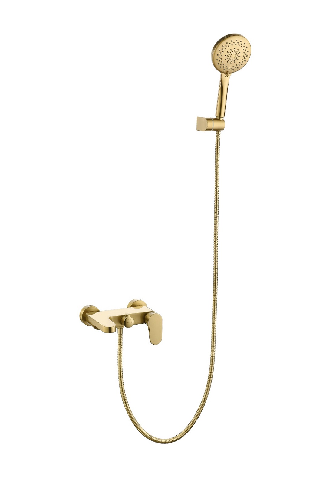 Фото Смеситель для ванны с душем Boheme Spectre Matt Gold