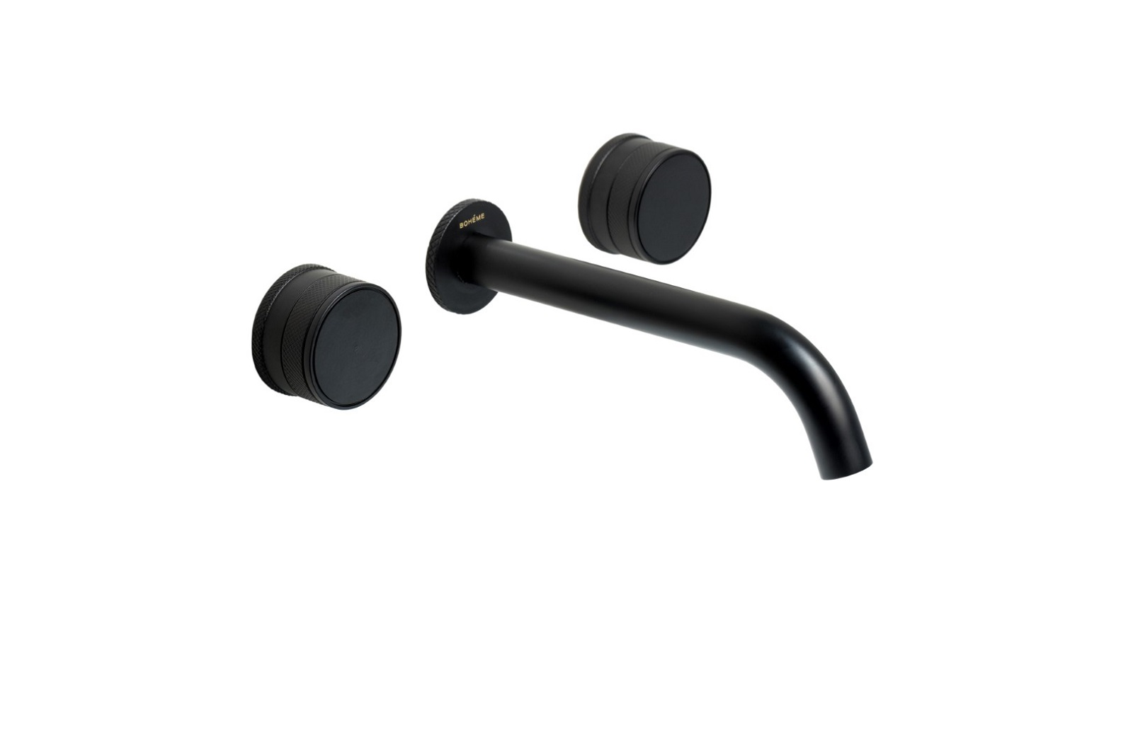 Фото Встраиваемый смеситель для раковины Boheme Prestige на 3 отв. Black