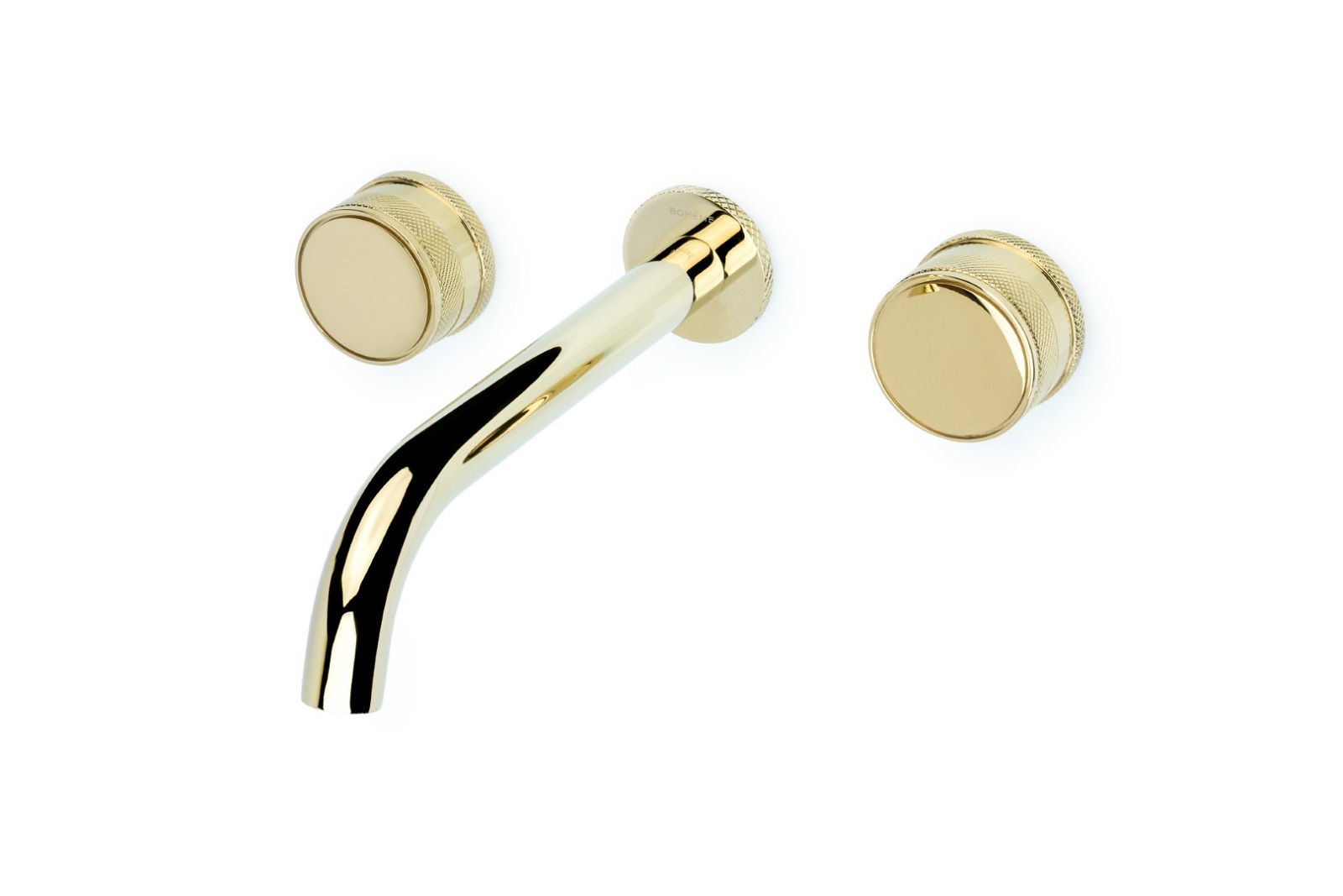 Фото Встраиваемый смеситель для раковины Boheme Prestige на 3 отв. Gold