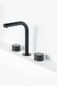 Смеситель на столешницу Boheme Prestige на 3 отв. Black