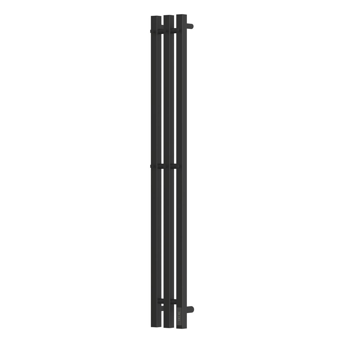 Фото Полотенцесушитель электрический Point Гермес PN13822B П3 120x1200 диммер справа, черный