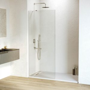 Душевая перегородка RGW 80*195 WA-110 Хром/Прозрачное/8 мм (Easy) 