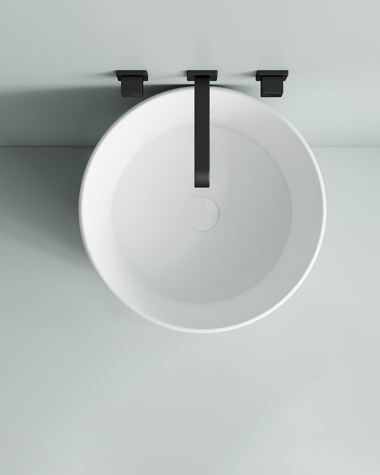Дополнительное фото №4 Раковина напольная Santiline SL-4014 450x450x860 без отверстия под смеситель																					