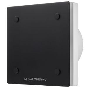 Вентилятор вытяжной серии Royal Thermo RAFC 100 Black