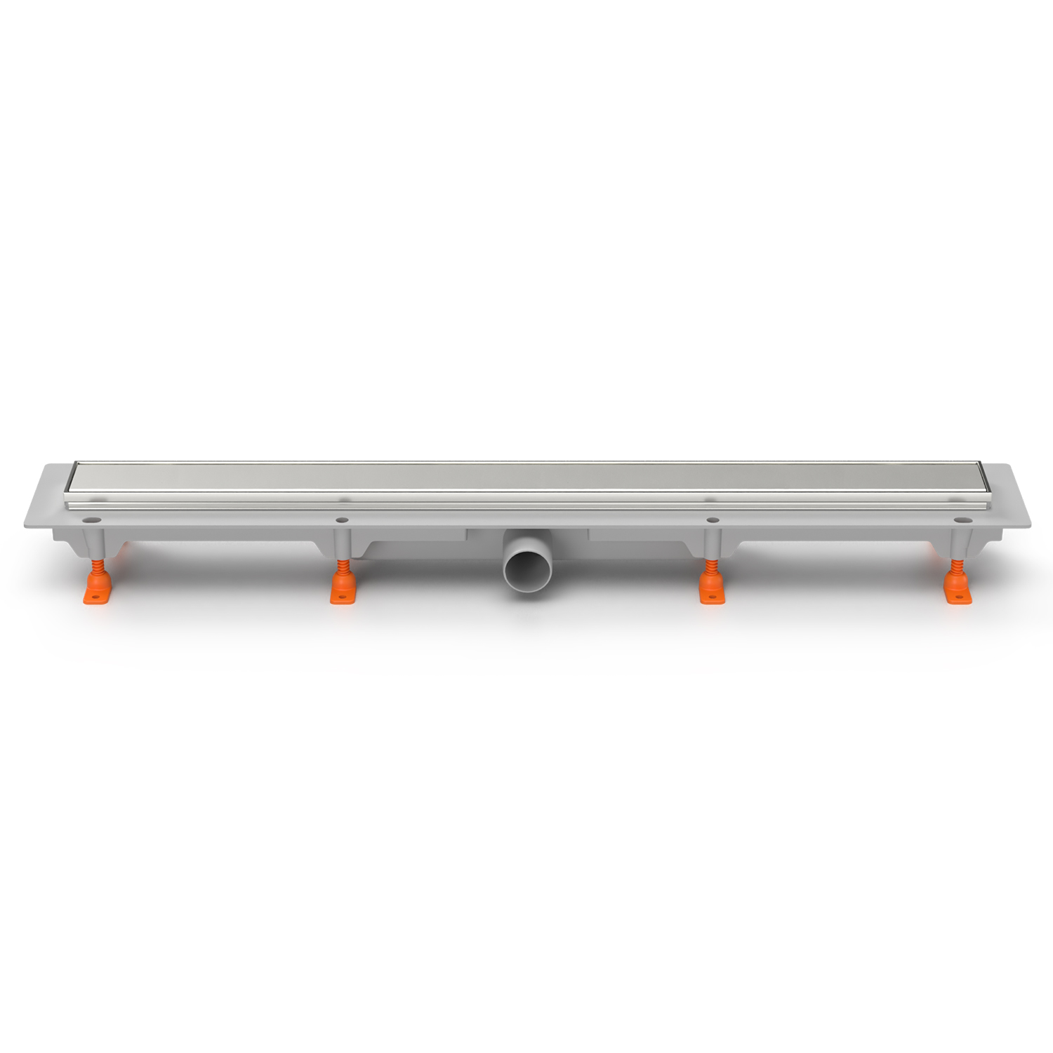 Дополнительное фото №1 Дренажный канал MCH Klasik/Floor CH 850 KN с решеткой, бок. сливом и нерж.рамкой, D 40