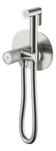 Смеситель гигиенический Boheme Tech Nikel Brush