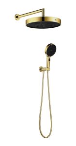 Ручная лейка с верхним душем Boheme Cell Gold