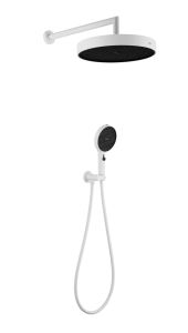 Ручная лейка с верхним душем Boheme Cell Matt White