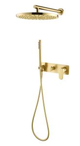 Встроенная душевая система Boheme Spectre Matt Gold 