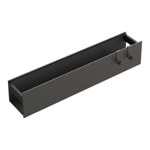 Полка настенная 60см Boheme Gun metal