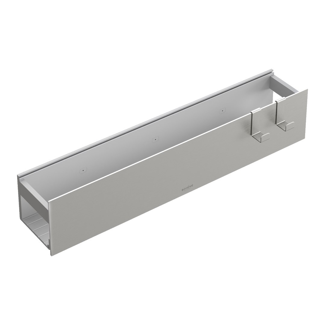Фото Полка настенная 60см Boheme Nickel brushed