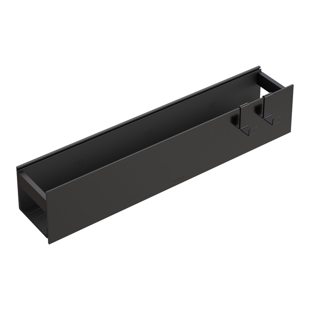 Фото Полка настенная 60см Boheme Shine gun metal