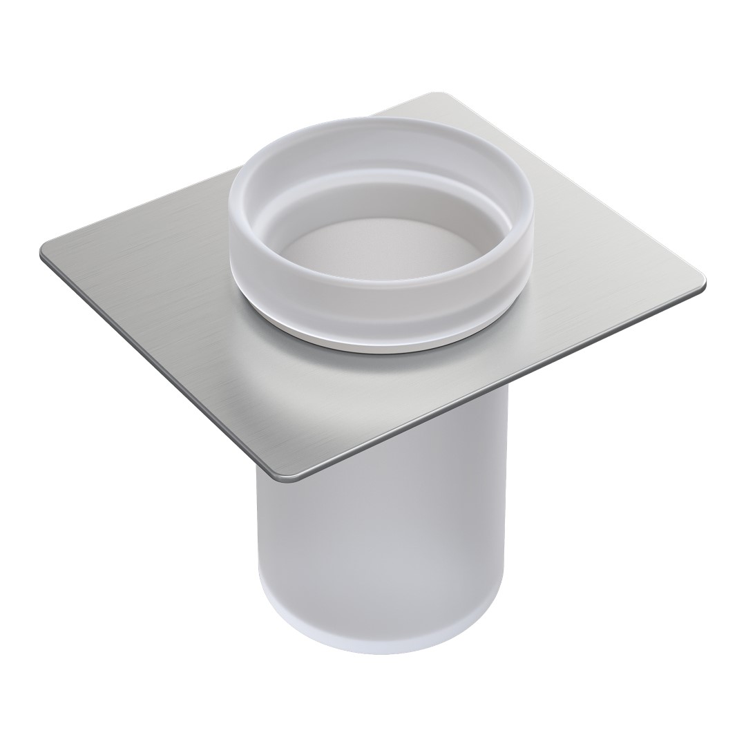 Фото Стакан для полки Boheme Nickel brushed/Брашированный никель