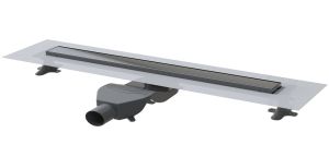 Душевой лоток Boheme Premium Linear 80см, нерж.сталь GUN METAL