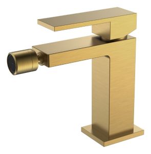 Смеситель для биде Boheme Qubic Bronze