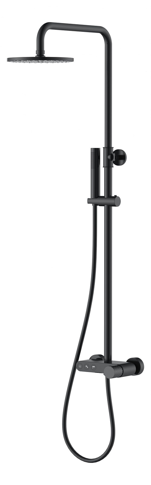 Фото Душевая система Boheme Stick Diamond Matt Black