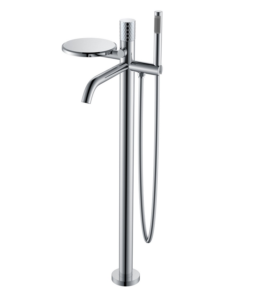 Фото Смеситель напольный Boheme Stick Chrome Diamond Chrome