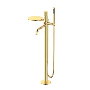 Смеситель напольный Boheme Stick Gold Linea