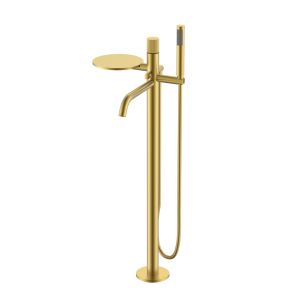 Смеситель напольный Boheme Stick Matt Gold Linea