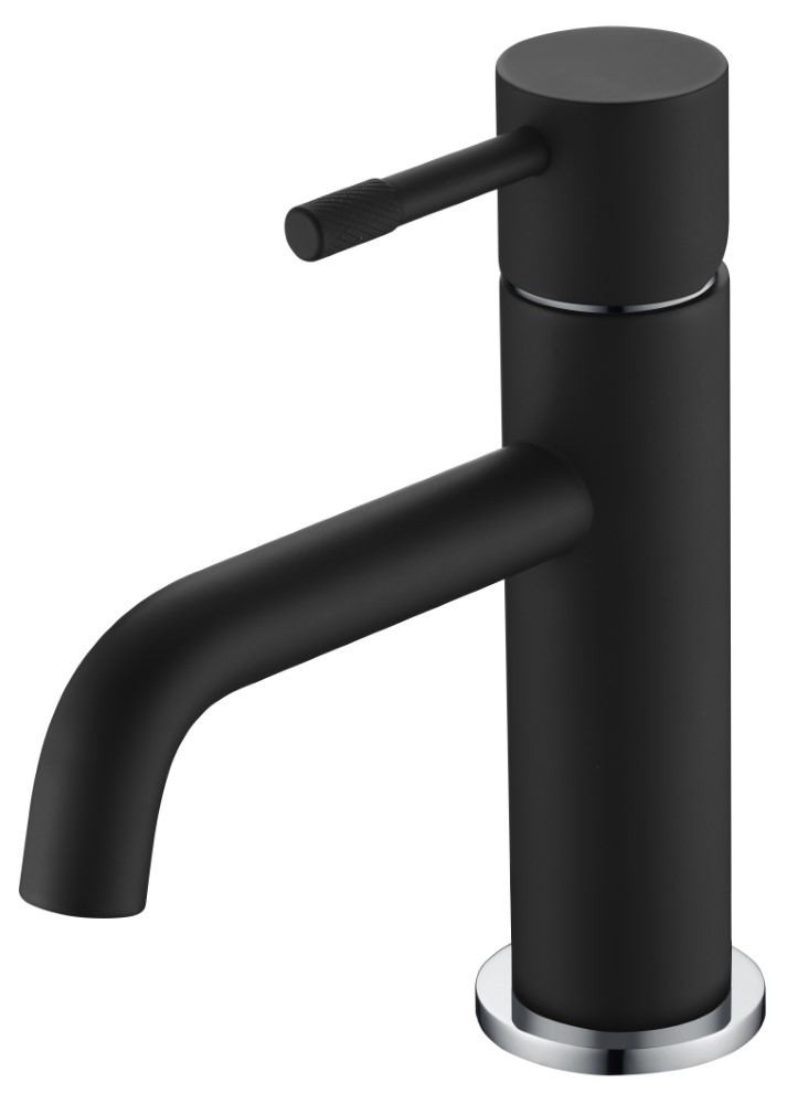 Фото Смеситель для раковины Boheme Uno Black Chrome