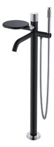Смеситель напольный Boheme Stick Black Chrome
