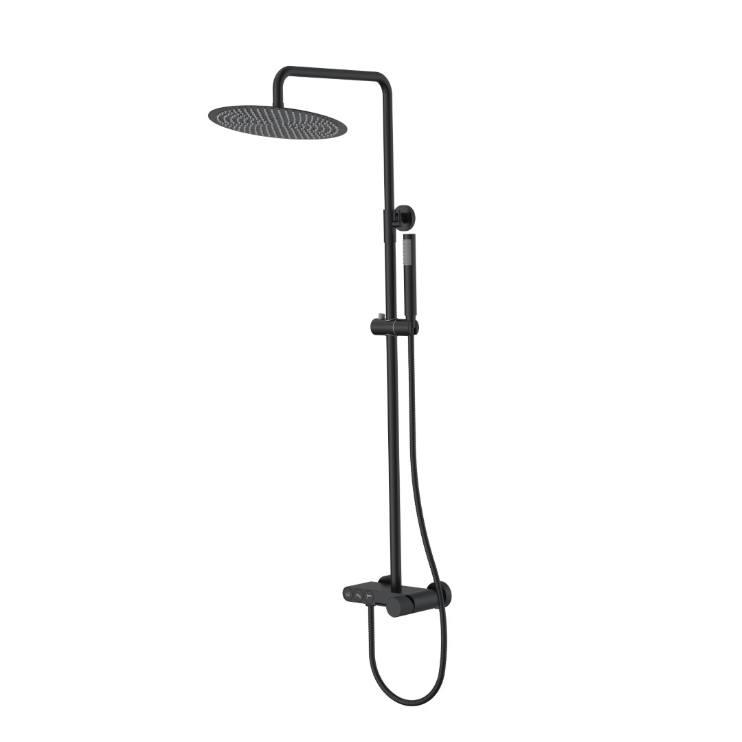 Фото Душевая система Boheme Stick Black Linea