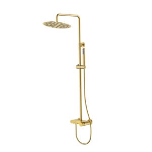 Душевая система Boheme Stick Matt Gold Spirale