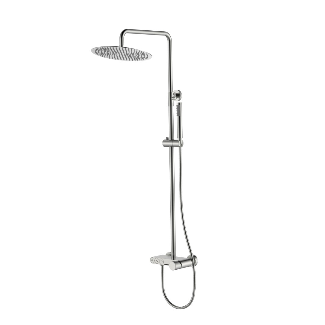 Фото Душевая система Boheme Stick Nikel Brush Spirale
