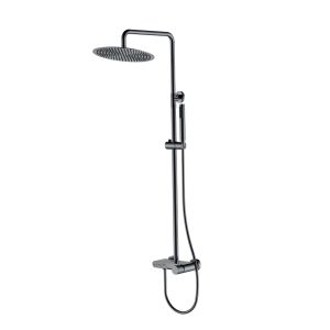 Душевая система Boheme Stick Shine Gun Metal Spirale