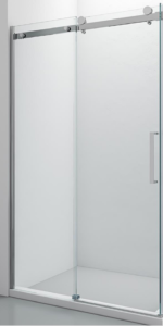 Душевая дверь CHIEZZA FDY245 1400*1950, прозрачное стекло 8 мм, профиль хром