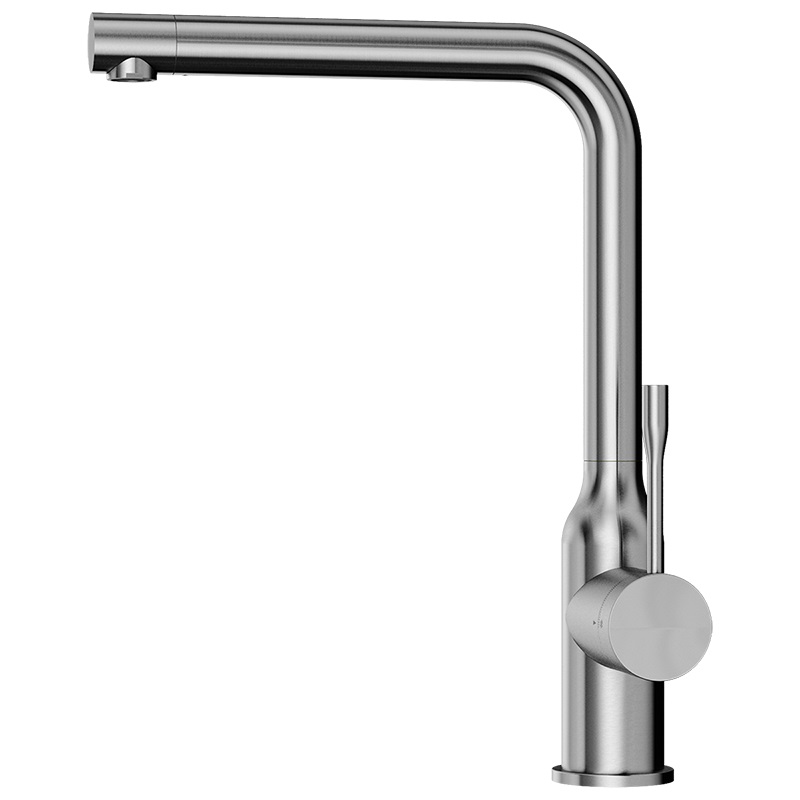 Дополнительное фото №3 Смеситель для кухни Elghansa KITCHEN 56A2026-Steel однорычажный с поворотным аэратором 